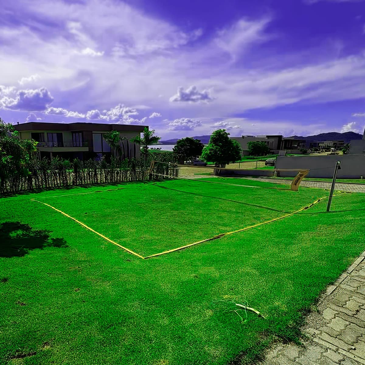 Campos Esportivos: Gramados residenciais e recreativos